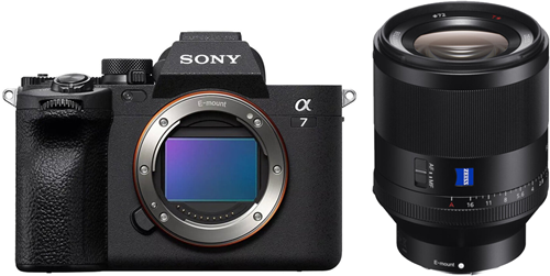 Sony A7 Mark IV body Zwart + Sony SEL 50mm f/1.4 GM