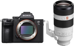 Sony A7 III body Zwart + Sony SEL FE 100-400 mm F4,5-5,6 GM OSS supertelezoomlens