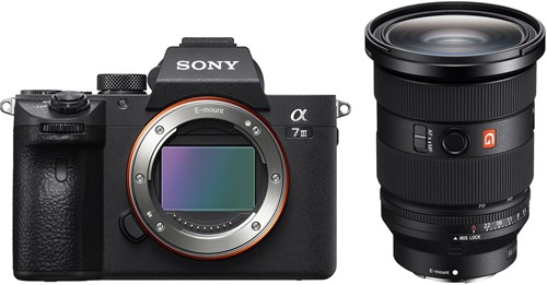 Sony A7 III body Zwart + Sony SEL 24-70mm F2.8 GM2