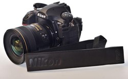 Nikon Premium Camera Strap Zwart 100th Anniversary Edition