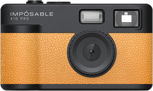 IMPÓSABLE - X10 PRO - Sunset Yellow - 12MP - Screenless Retro Camera - incl 4GB Memory Card