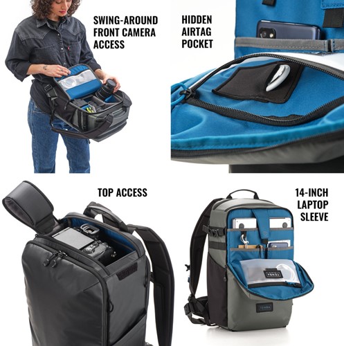 Tenba Solstice V2 20l Backpack - Grey (636-441)-2