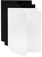 V-Flat World Tabletop V-Flats - Small (12Â€'X18'') 2X White 2X Black
