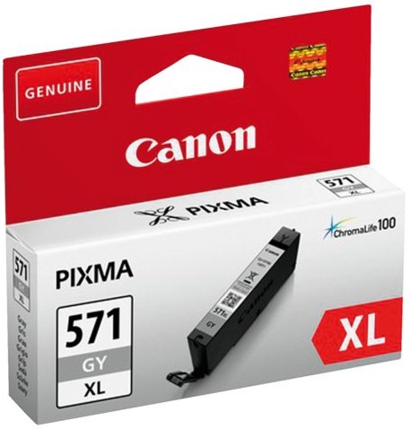Canon CLI-571 XL GY grijs
