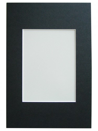 Walther Aluline 15x20 zwart incl. passepartout AL520B