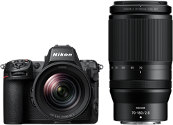 Nikon Z 8 Lens Kit (w/24-120 f/4 S)+NIKKOR Z 70-180mm f/2.8